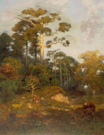 Ludomir Benedyktowicz Landscape. France oil painting art